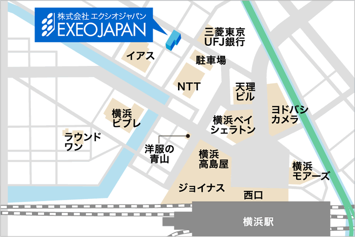 株式会社エクシオジャパン 本社地図